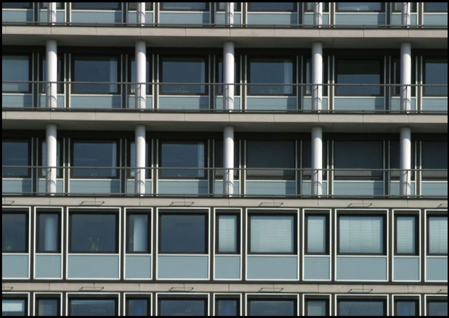 Panoptikon Frontalt facadeudsnit