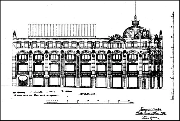 Metropolbygningen Facade
