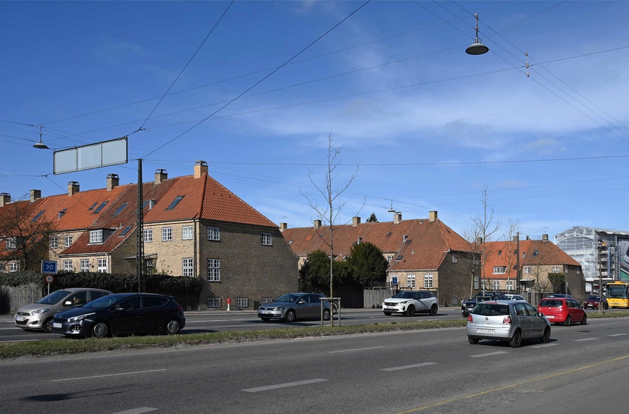 Rækkehuse ved Sallingvej 