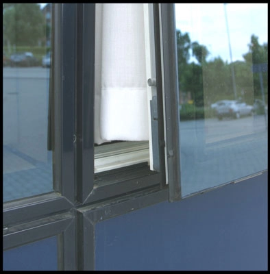 Patienthotellet på OUH Vinduesdetalie