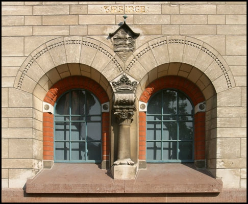 Rigsarkivet - Odense Facadeudsnit