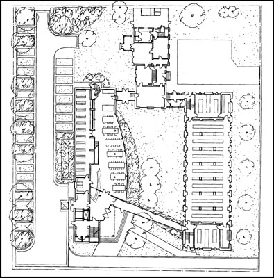 Rigsarkivet - Odense Situationsplan