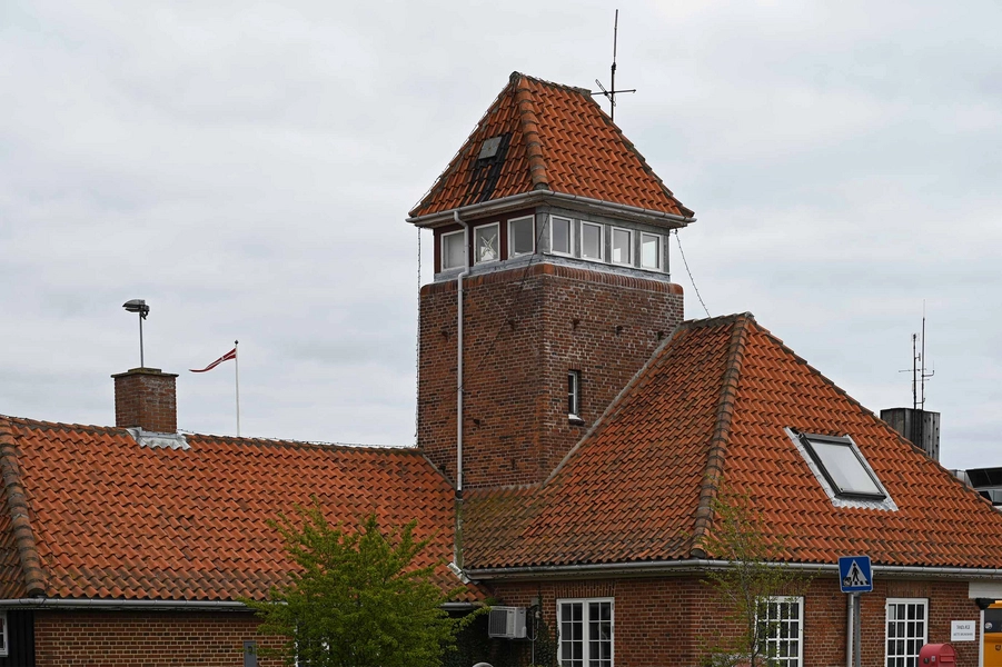 Lodsbygning ved Rønne Havn 