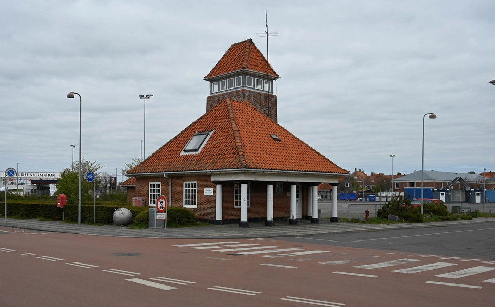 Lodsbygning ved Rønne Havn 