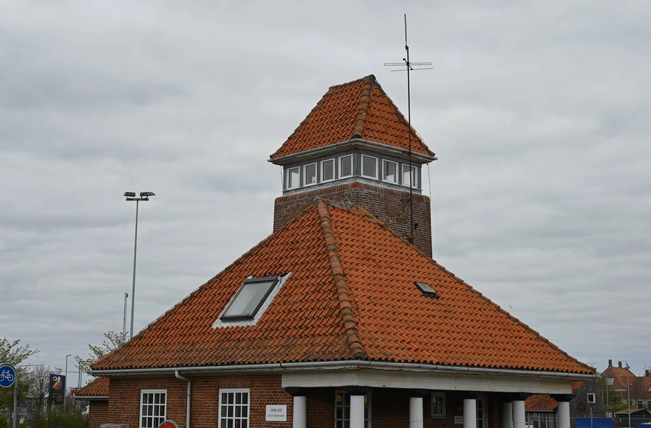 Lodsbygning ved Rønne Havn 