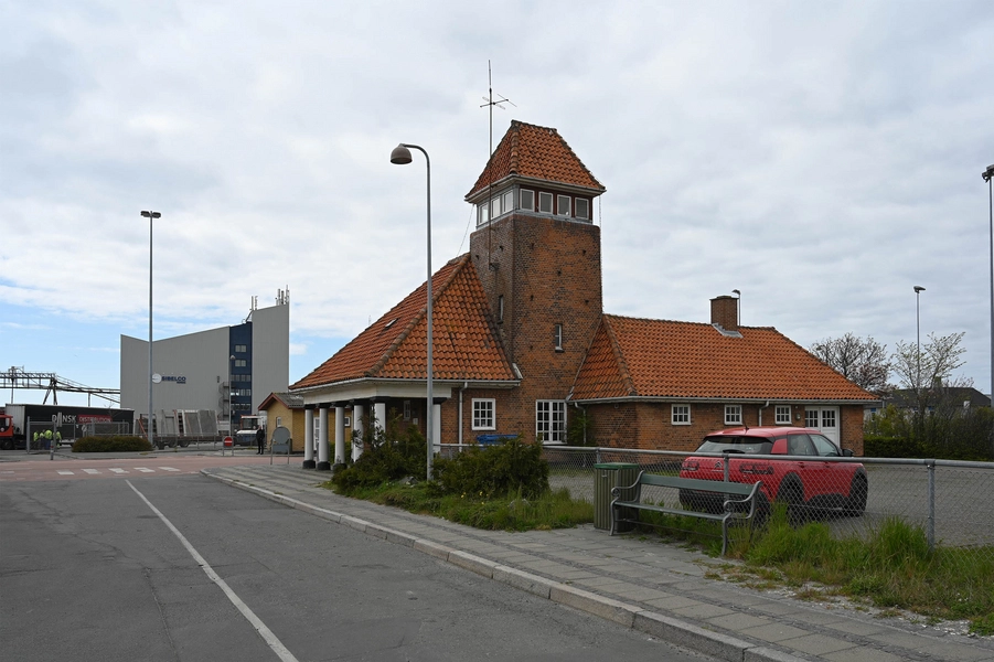 Lodsbygning ved Rønne Havn 