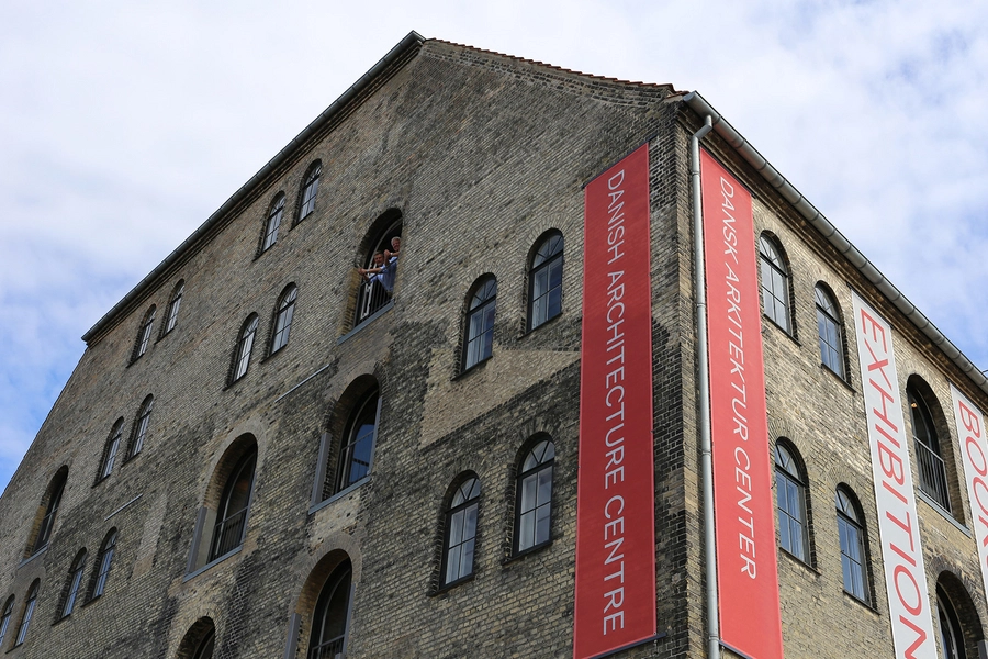 Gammel Dok Facadeudsnit, gavl