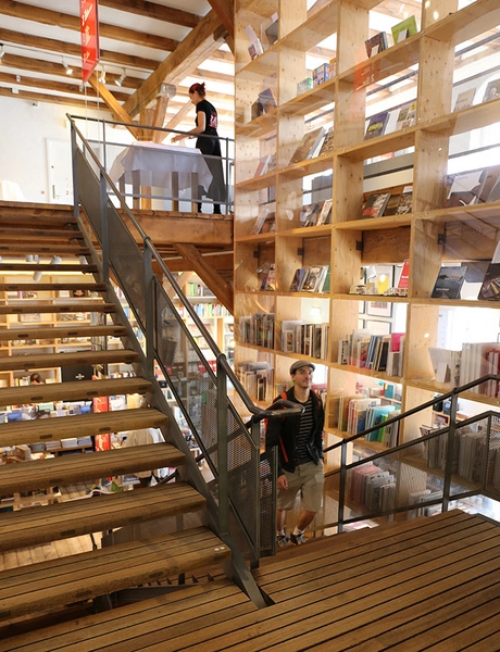 Gammel Dok Det åbne trapperum