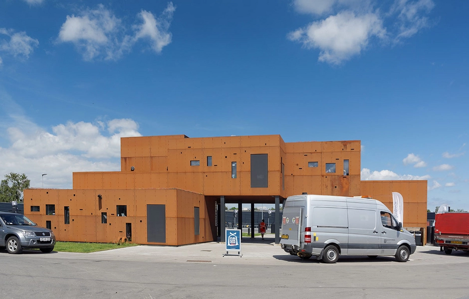 Gentofte Genbrugsstation Reception, formidlingscenter