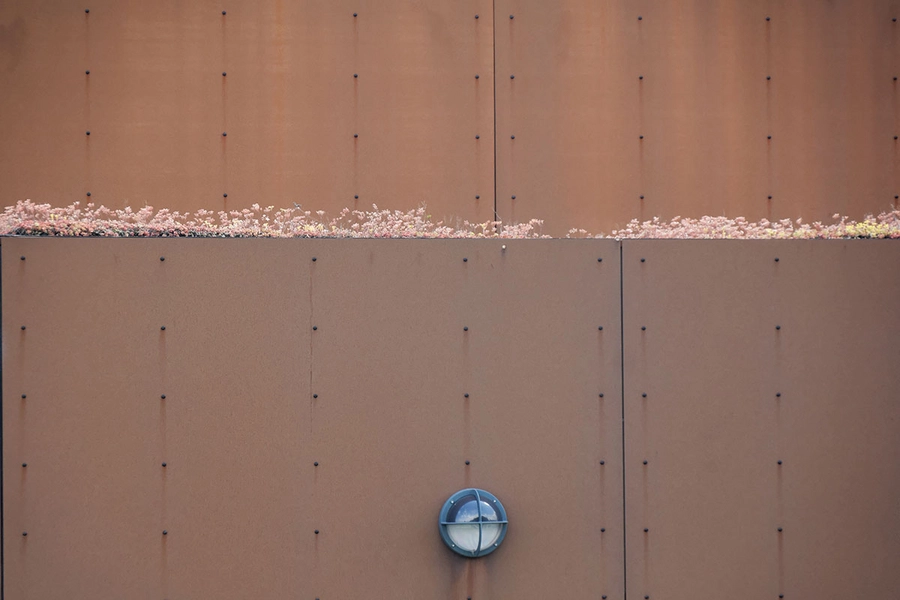 Gentofte Genbrugsstation Detalje, facade