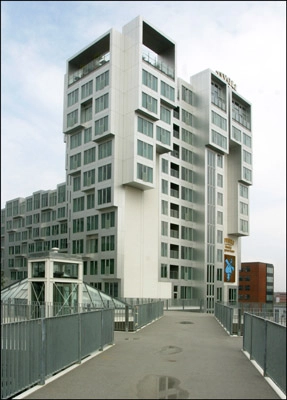 Tivoli Congres Center og Hotel facade over X