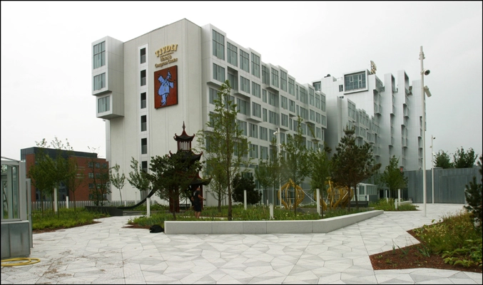 Tivoli Congres Center og Hotel bagside