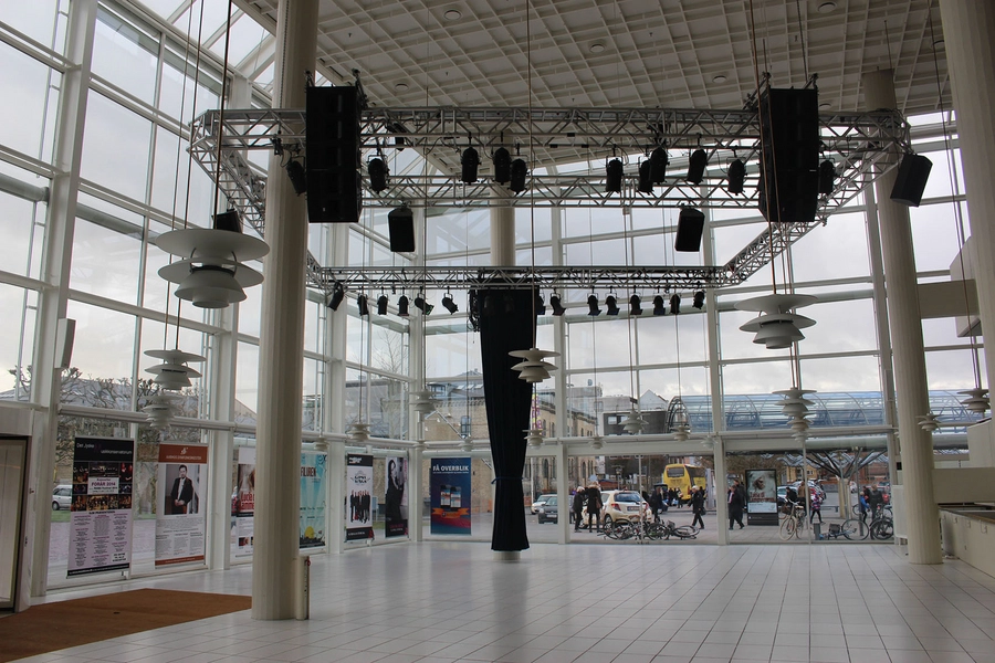 Musikhuset Århus Foyer i glas