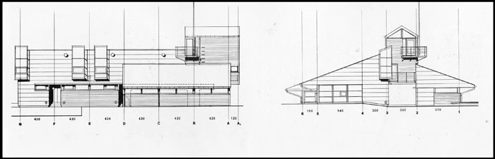 Vedbæk Havn Facade, Klubhus