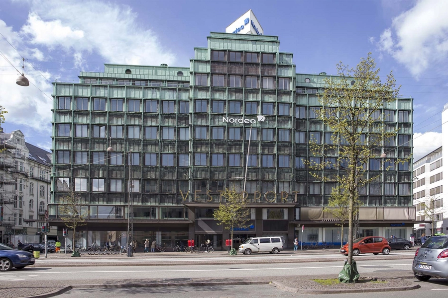 Vesterport Bygningen set fra Vesterbrogade