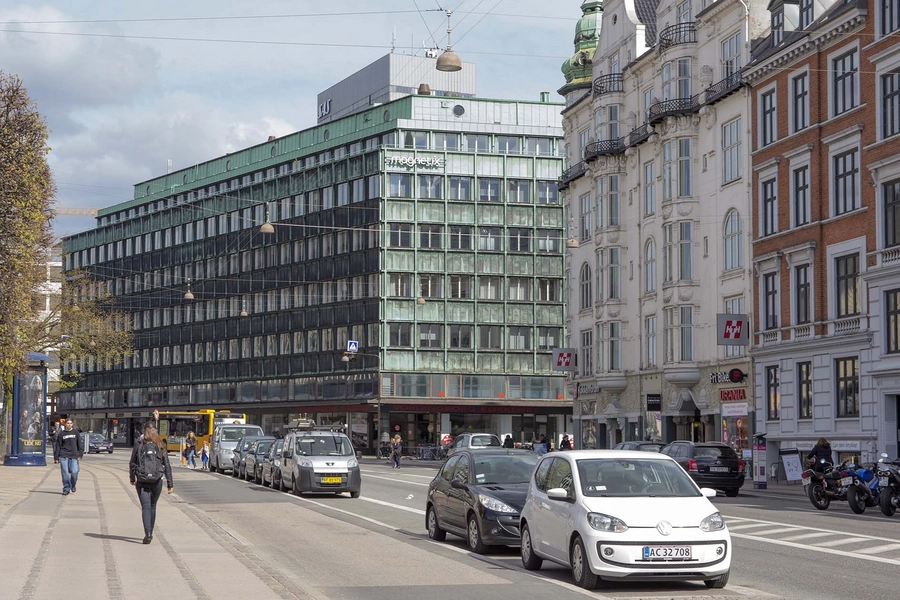 Vesterport Bygningen set fra vest langs Gl. Kongevej