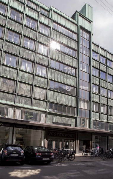 Vesterport Facadeudsnit vestfacade