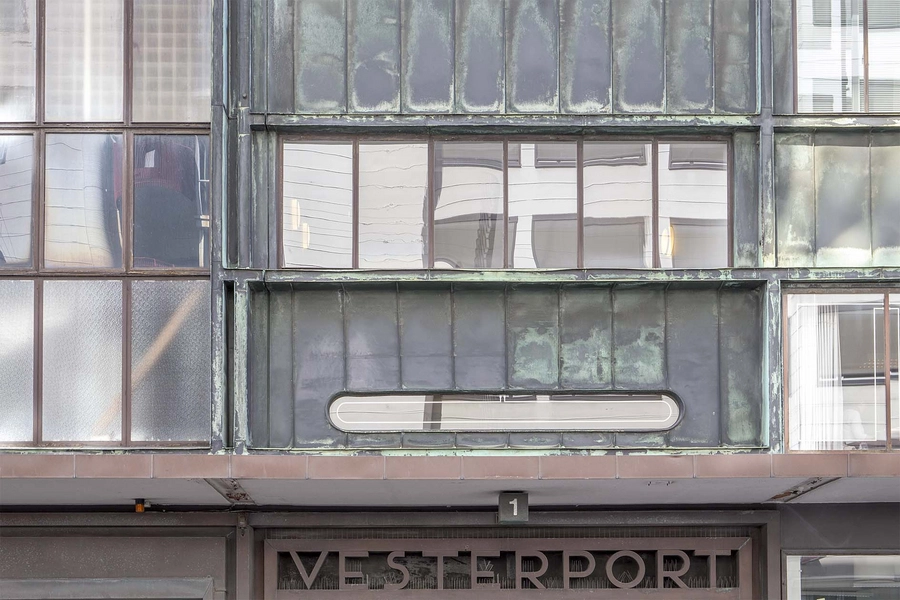 Vesterport Facadeudsnit, indgang