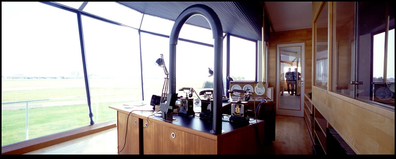 Lufthavnsterminal Kontrolpanelet