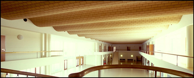 Lufthavnsterminal Hallen fra 1.sal