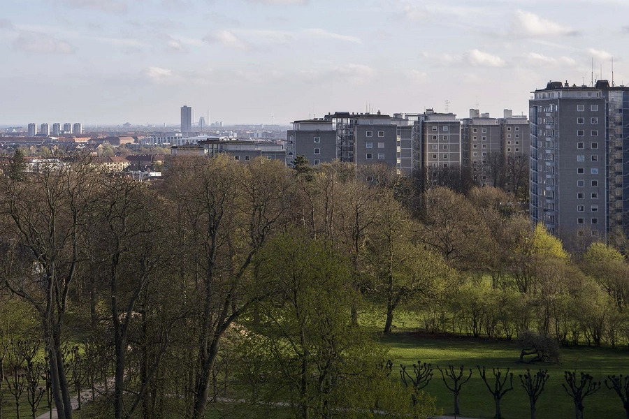 Bellahøjhusene Udsigten fra penthouselejlighederne hører til byens bedste