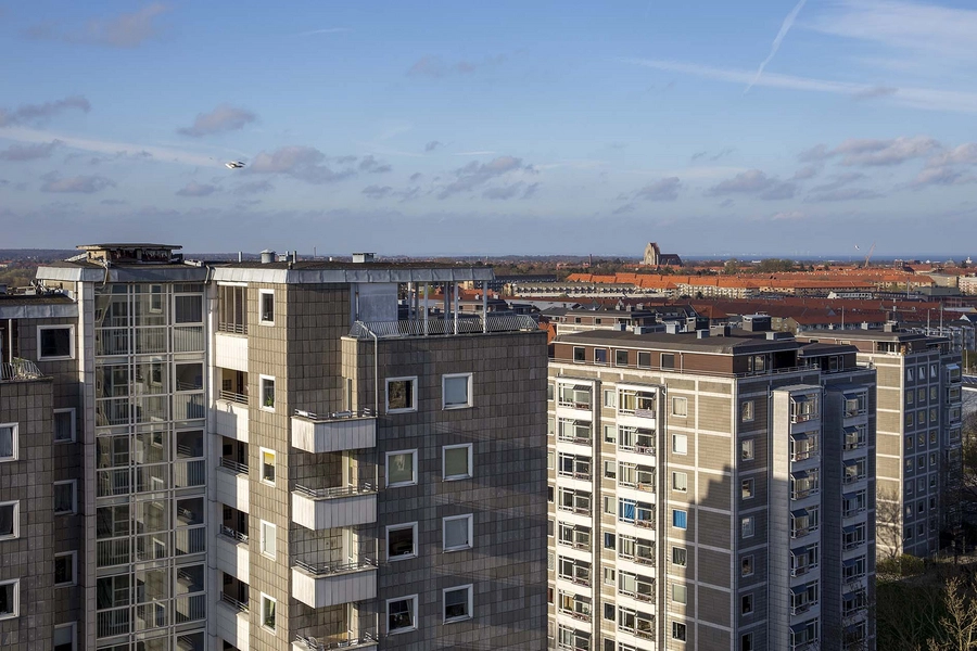 Bellahøjhusene Udsigten fra penthouselejlighederne hører til byens bedste