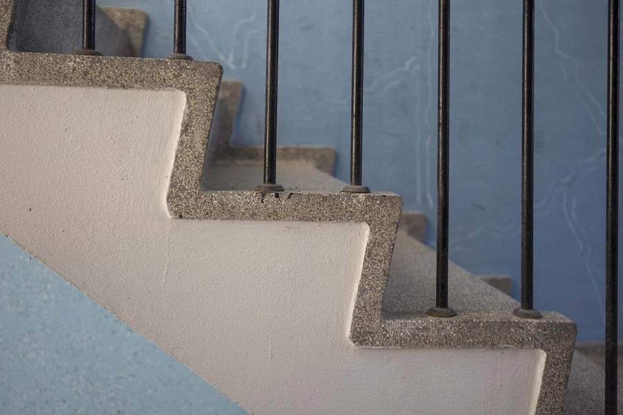 Bellahøjhusene Detalje, trappe