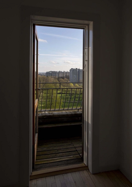 Bellahøjhusene Blik ud fra penthouselejlighed