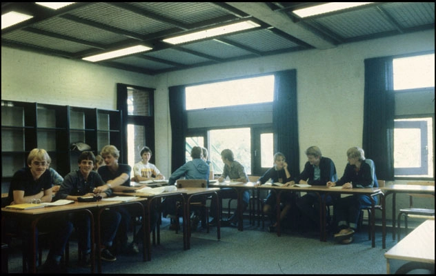 Fjerritslev Gymnasium Undervisningslokale.