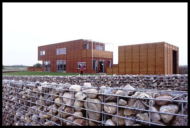 Fremtidens parcelhus Garage og skel