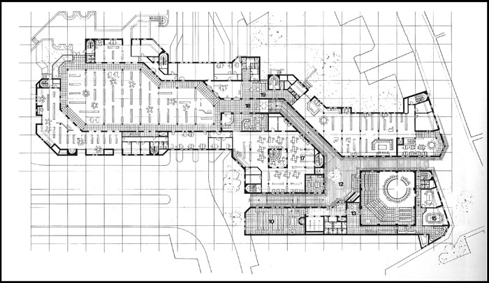 Aalborg Hovedbibliotek (Aalborg Medborgerhus og Bibliotek) Plan