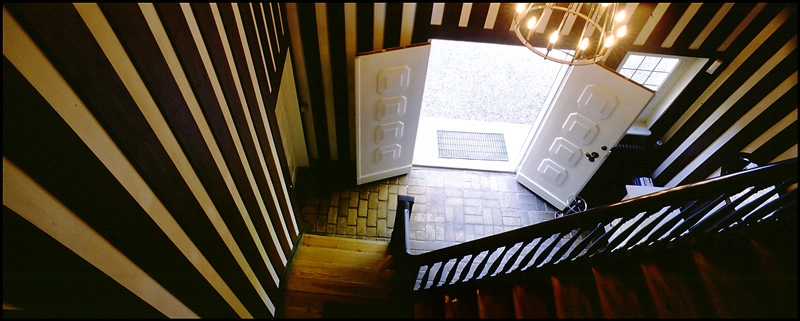 Hegnslund Entré med trappe