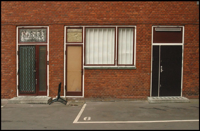 Strygejernet Facadeudsnit