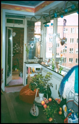 Strygejernet Interiør med altan