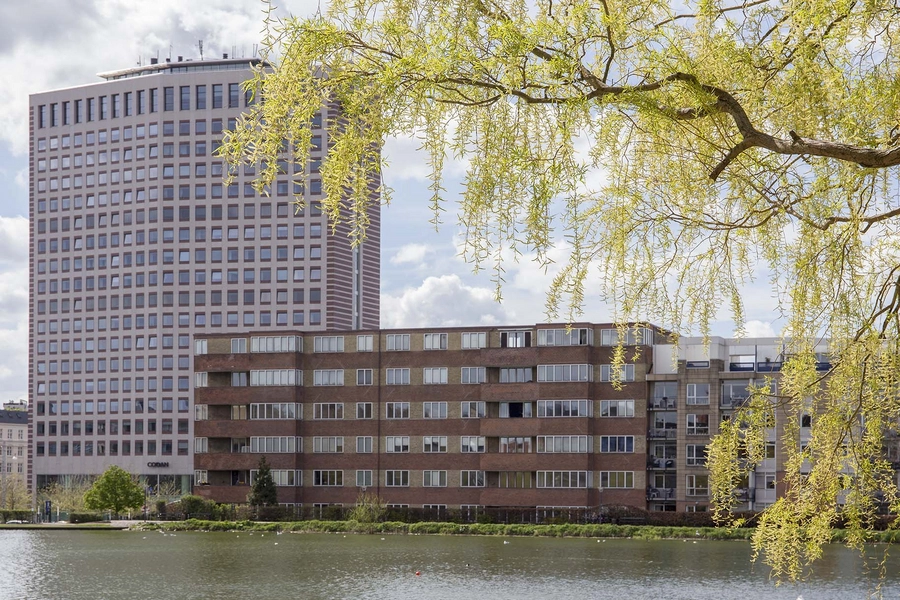 Vodroffsvej 2A og 2B Østfacade med Skt. Jørgens Sø