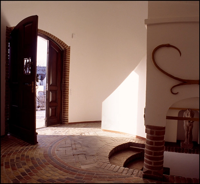 J.F. Willumsens Villa Hoveddør set indefra