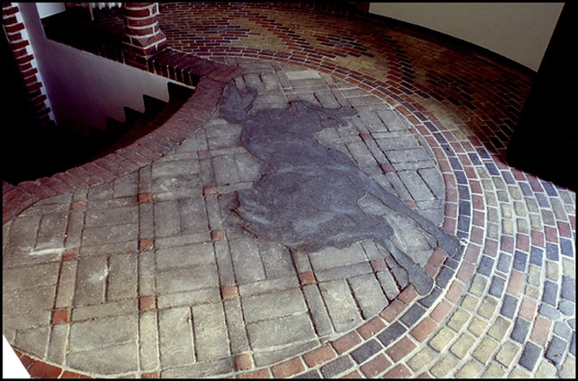 J.F. Willumsens Villa Gulv i ankomstrum