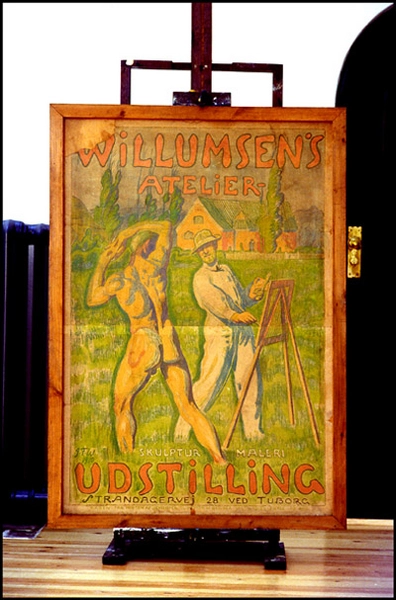 J.F. Willumsens Villa Udstillingsplakat