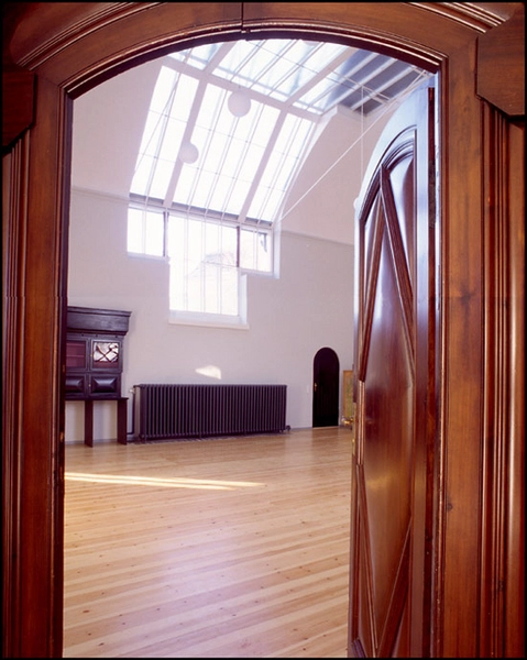 J.F. Willumsens Villa Dør til store atelier