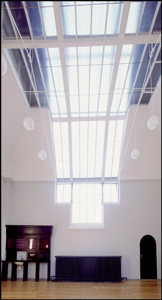 J.F. Willumsens Villa Ateliervindue indefra