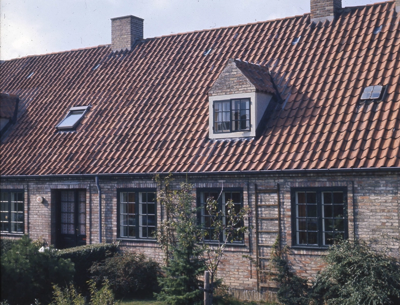 Bakkehusene Foto: Kjeld de Fine Licht, 1976.