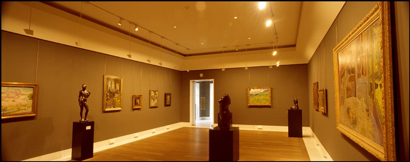 Ny Carlsberg Glyptotek Aflangt udstillingsrum