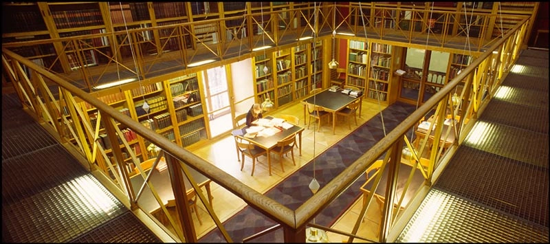 Ny Carlsberg Glyptoteks Bibliotek Ballustrade i bibliotek