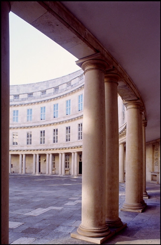 Politigården Det runde gårdrum