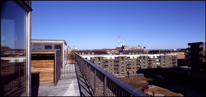 Charlottehaven Udsigt fra tagterrasse