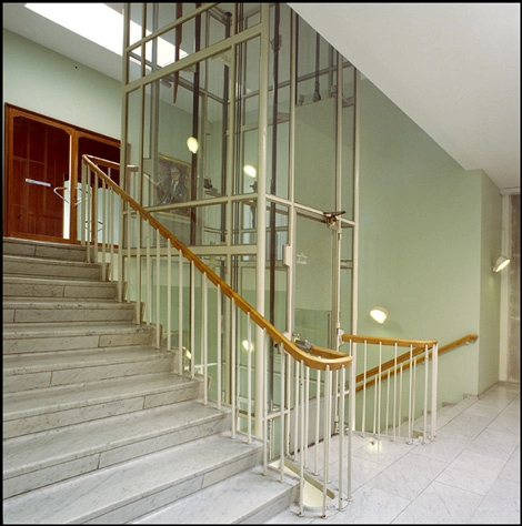 Rudersdal Rådhus - Søllerød Rådhus Trappe og elevator