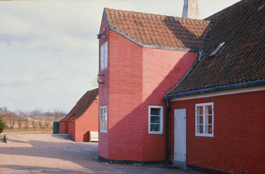 Gudhjem station Foto af Tobias Faber, 1977.