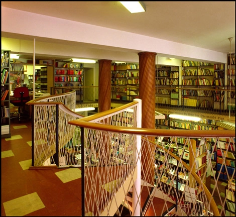 Reitzels Boghandel Balkonen i boghandelen