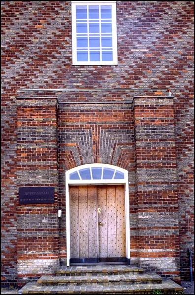 Lods- og Karantænebygningen Hovedindgangen