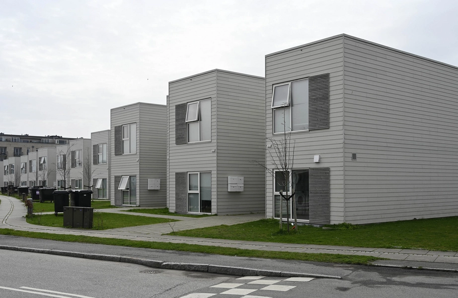 Modulbyggeri ved Sydhavnen Alle fotos er fra 2024.